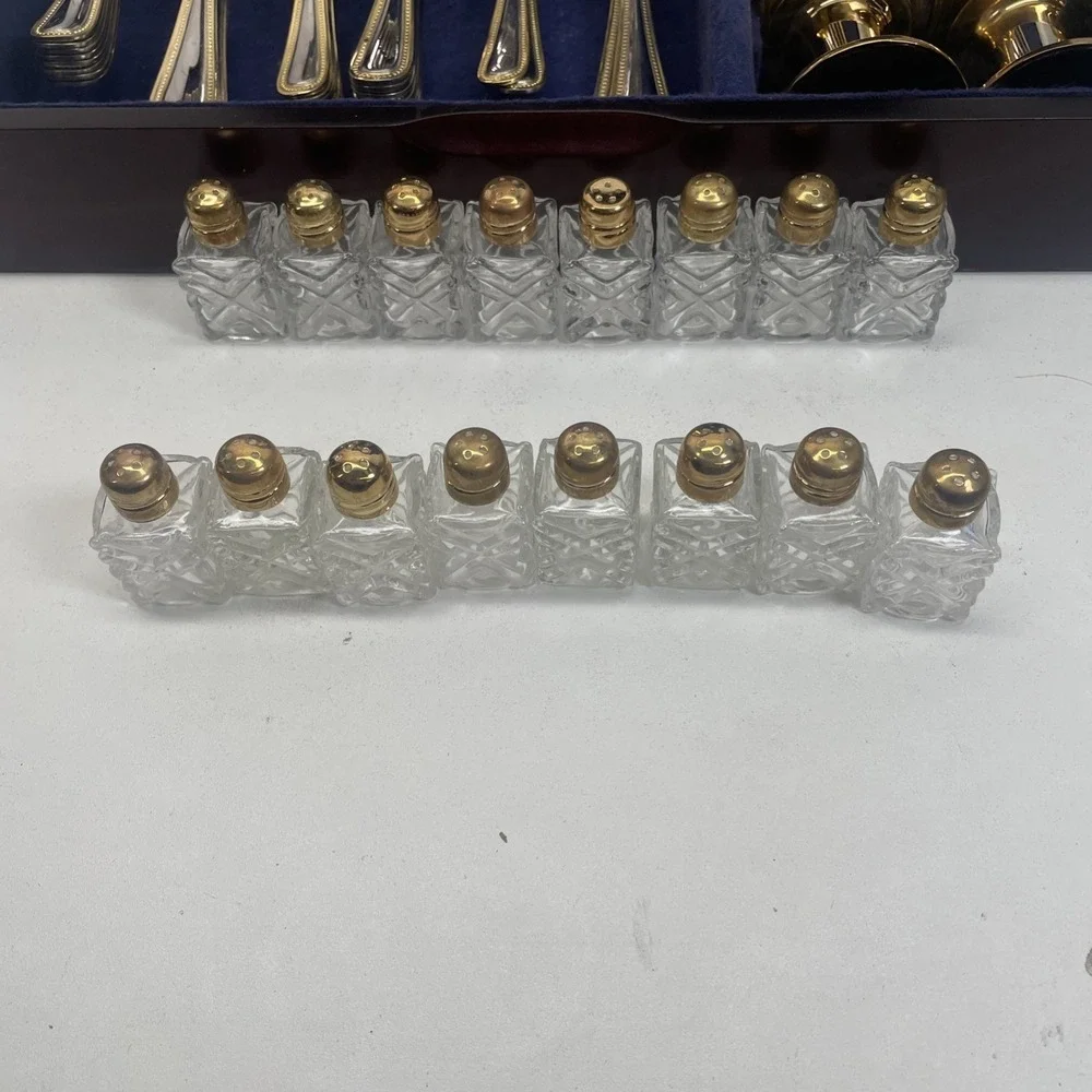8 Person Set International Silver Co China Silver Silverware Set 72 Piece/box